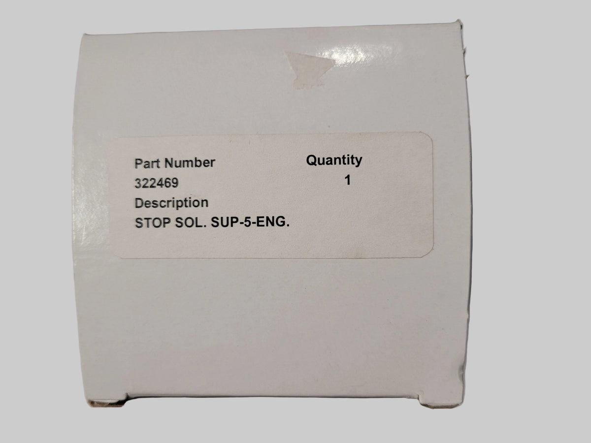 Stop Solenoid, Kohler 322469
