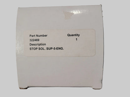 Stop Solenoid, Kohler 322469