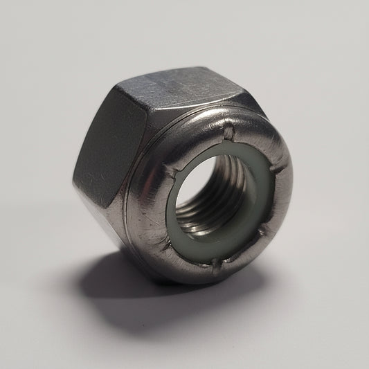 Nylon Insert Locknut, SS, 7/16"-20, SS, 919385