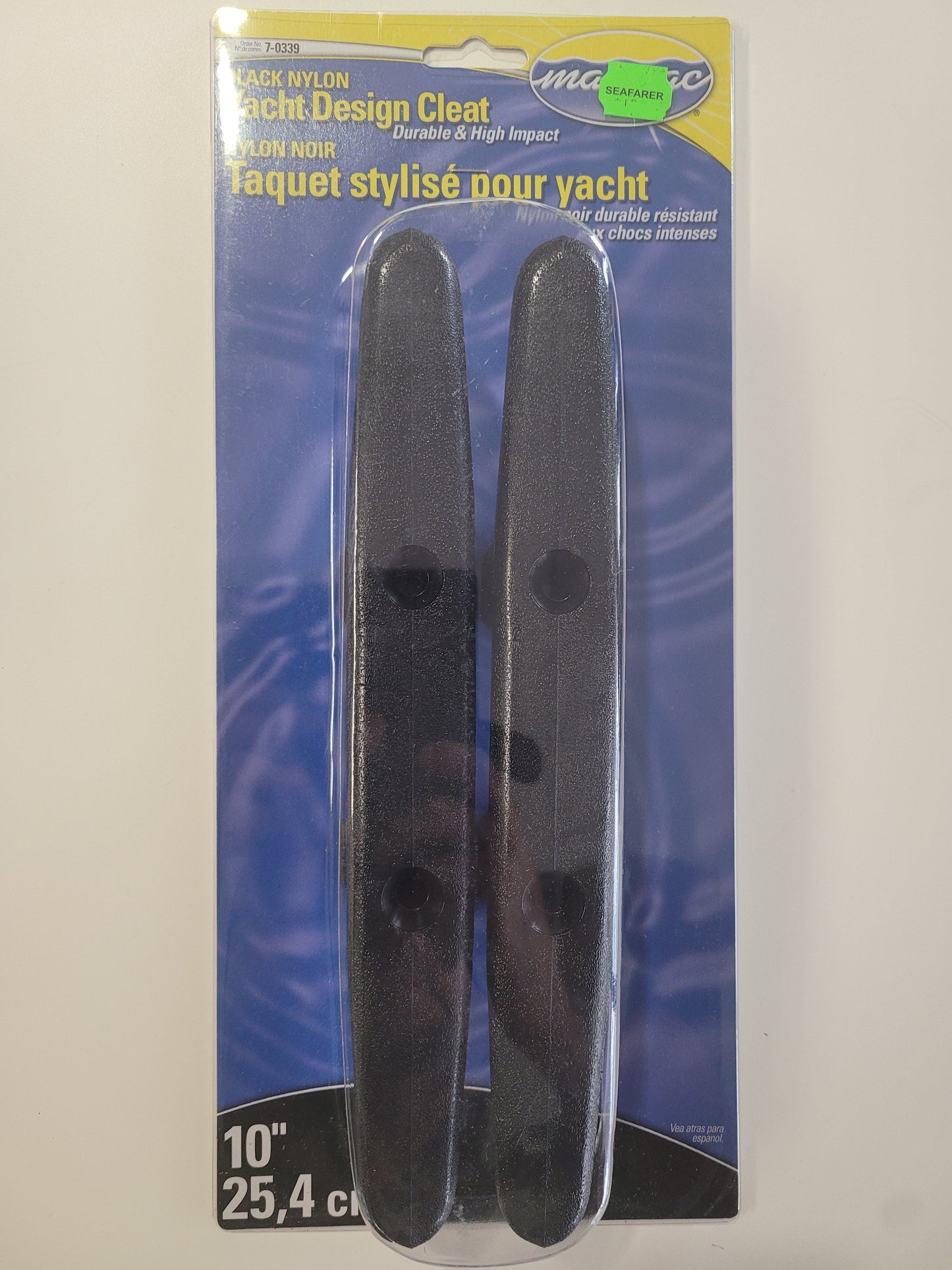 High Impact Nylon Cleats (10” L, 2 Per Card) Marpac 7-0339