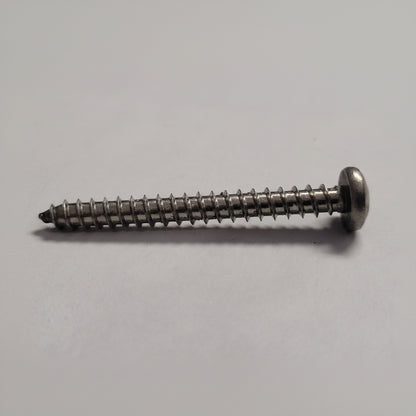 12x2" SS Pan Head Screw, 4-0204
