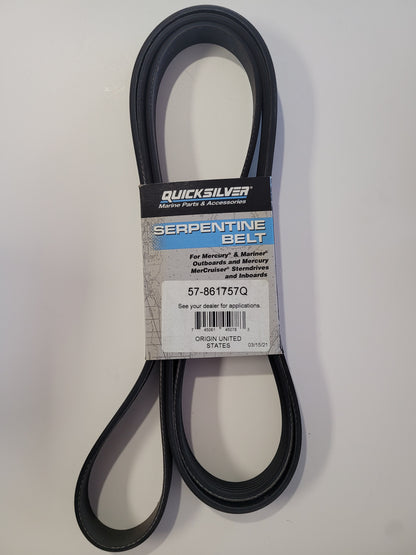 Serp Belt, Quicksilver 861757Q