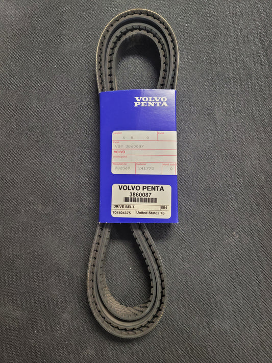 V-Belt, Serpentine, Volvo Penta 3860087
