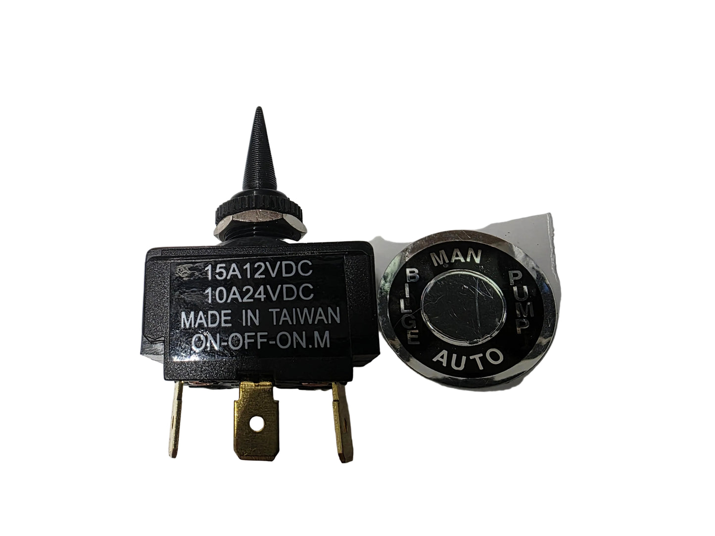 Seachoice Bilge Pump Toggle Switch (On-Off-Momentary On) (Closeout)