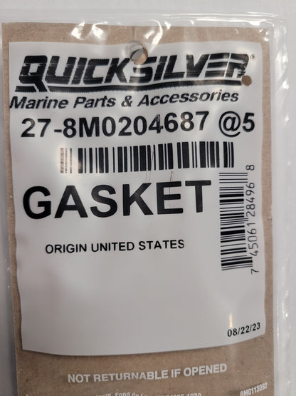 Gasket, T-Stat, Quicksilver 8M0204687