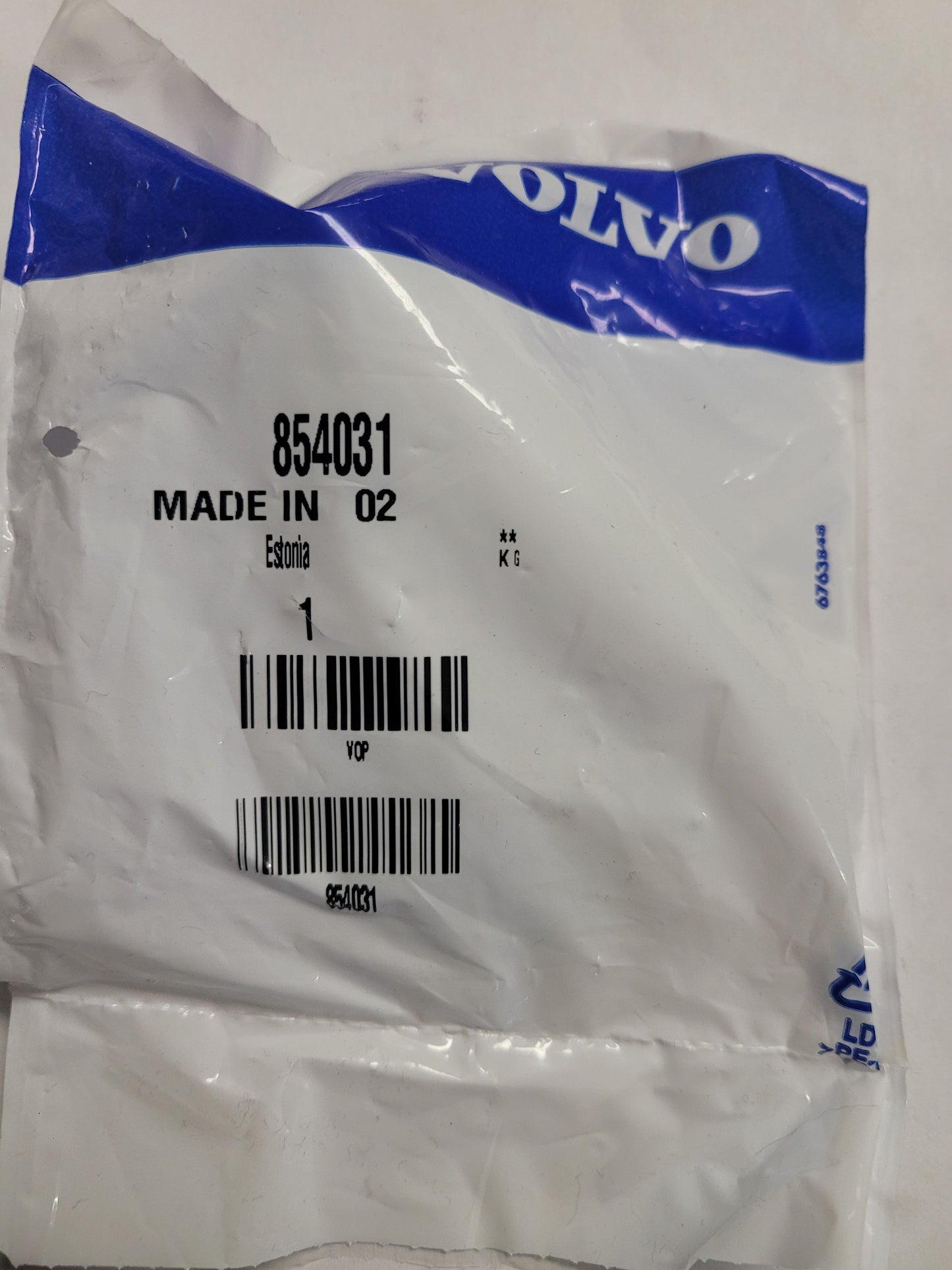 Hose connection, Vintage, (NOS) Volvo 854031