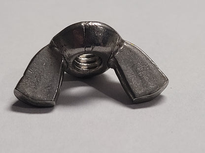 WING NUT, #10-24, Stainless Steel