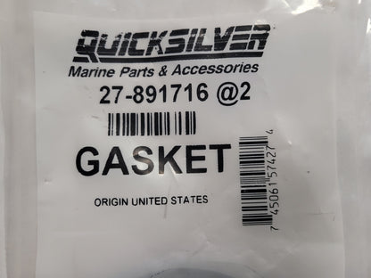 Gasket, End Cap, Quicksilver 891716