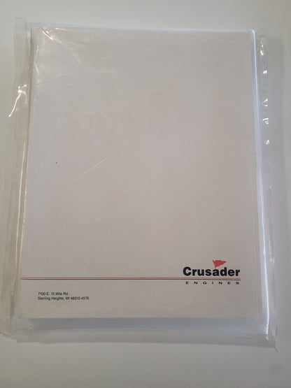 Crusader TECM-600 Service Manual Xl (Closeout)