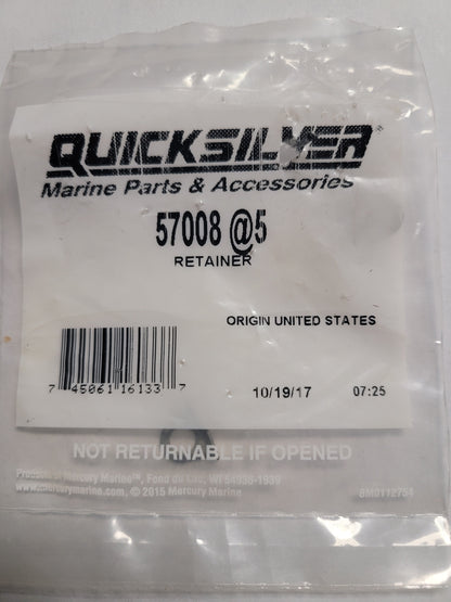 Retainer, Trim/Tilt Sender, Quicksilver 57008