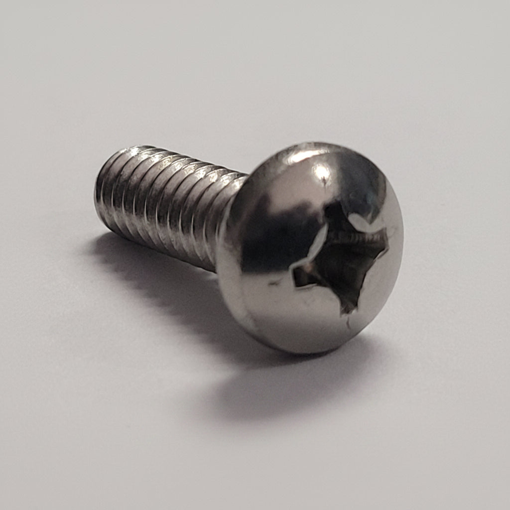 Machine Screw, Pan Head, 1/4"-20x3/4", 4-92449