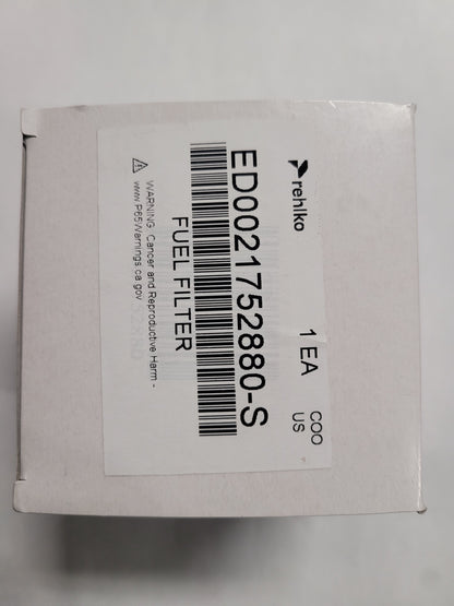 Kohler OEM ED0021752880-S Fuel filter