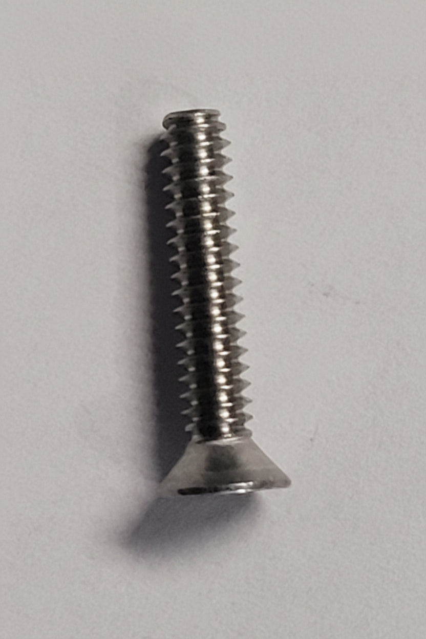 Machine Screw, Flat Head, SS 6-32x1", 00218