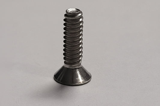 Machine Screw, Flat Head, SS 6-32x1/2"