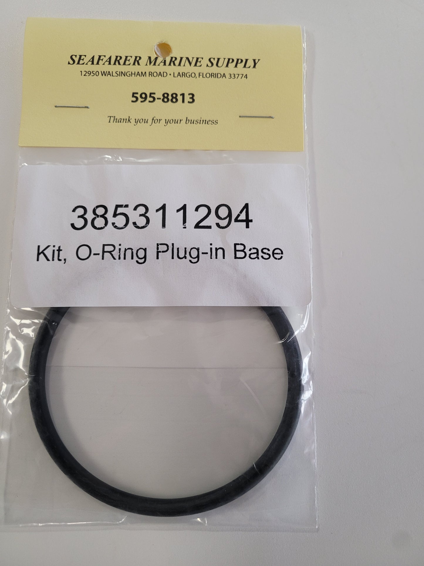 Kit, O-Ring Plug In Base Sealand/Dometic 385311294
