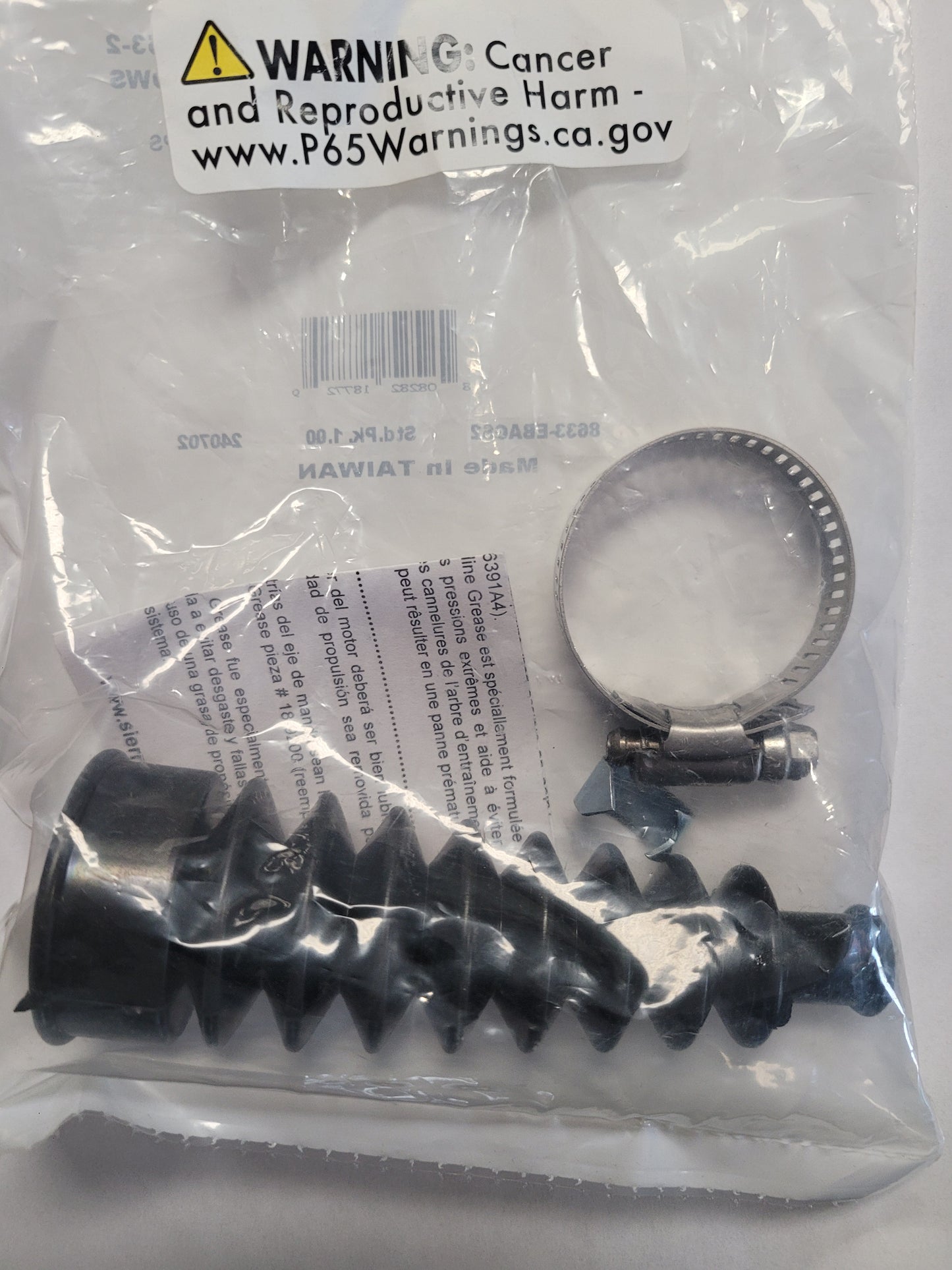 Shift Cable Bellows, Sierra 18-2753-2