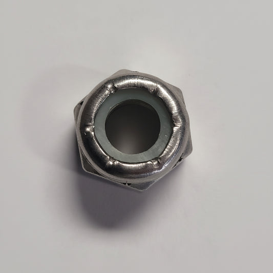 Nylon Insert Locknut, Stainless Steel, 1/2"-13, 4-1939