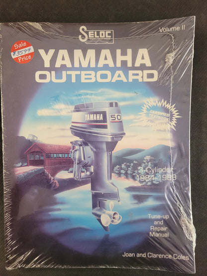 Repair Manual, Seloc, For Yamaha 3-Cyl. 1984-1988
