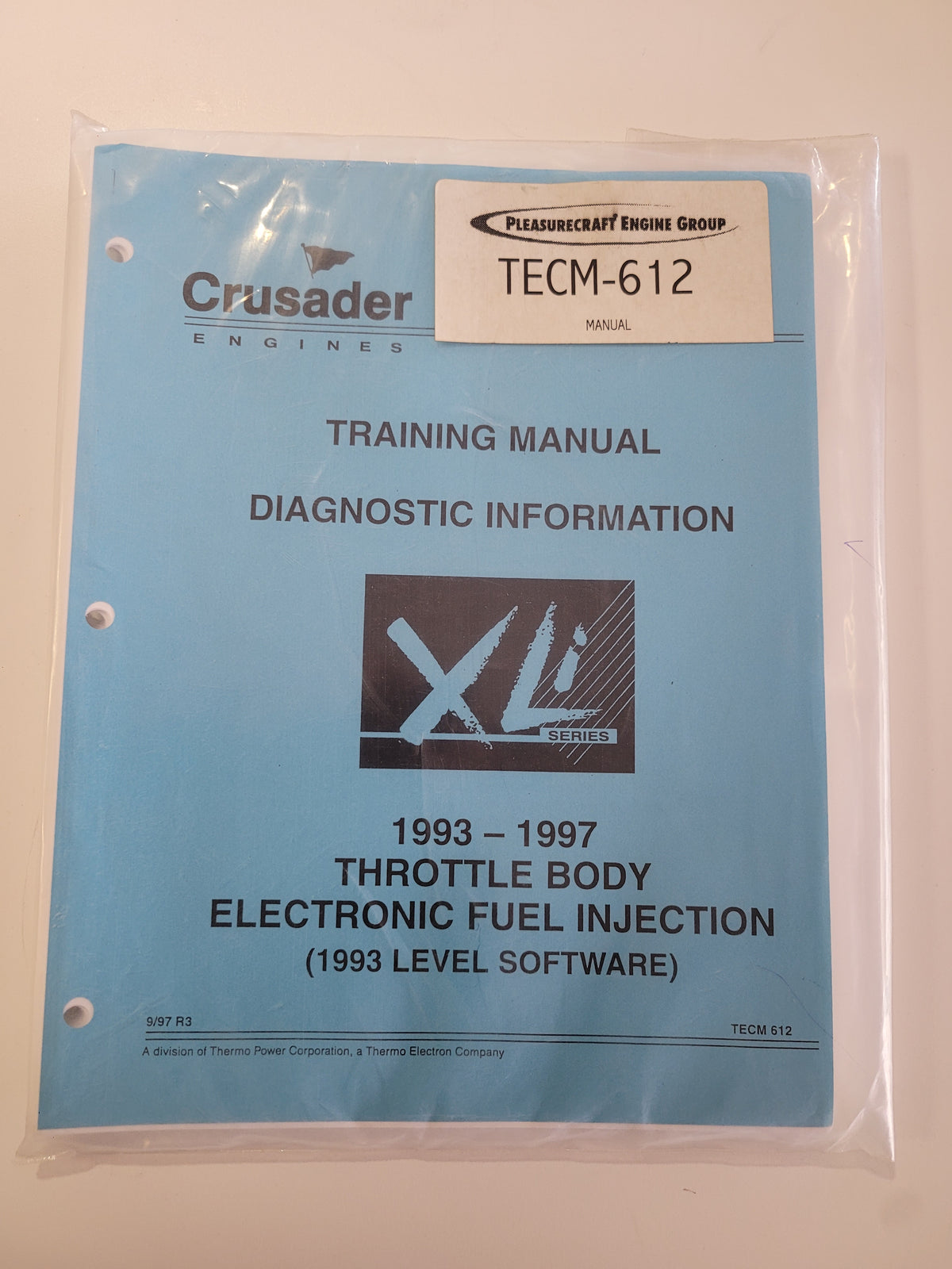 Crusader TECM-612 EFI Service Manual 