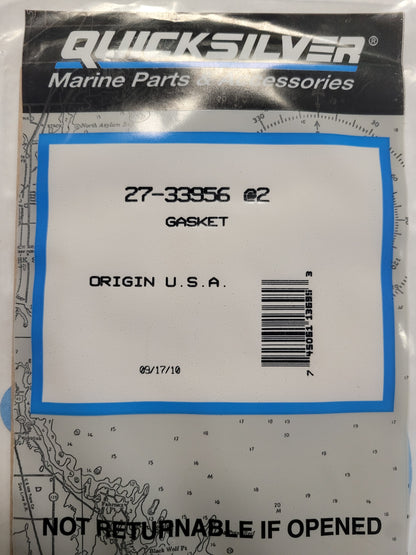 Gasket, Water Pump, Quicksilver 33956