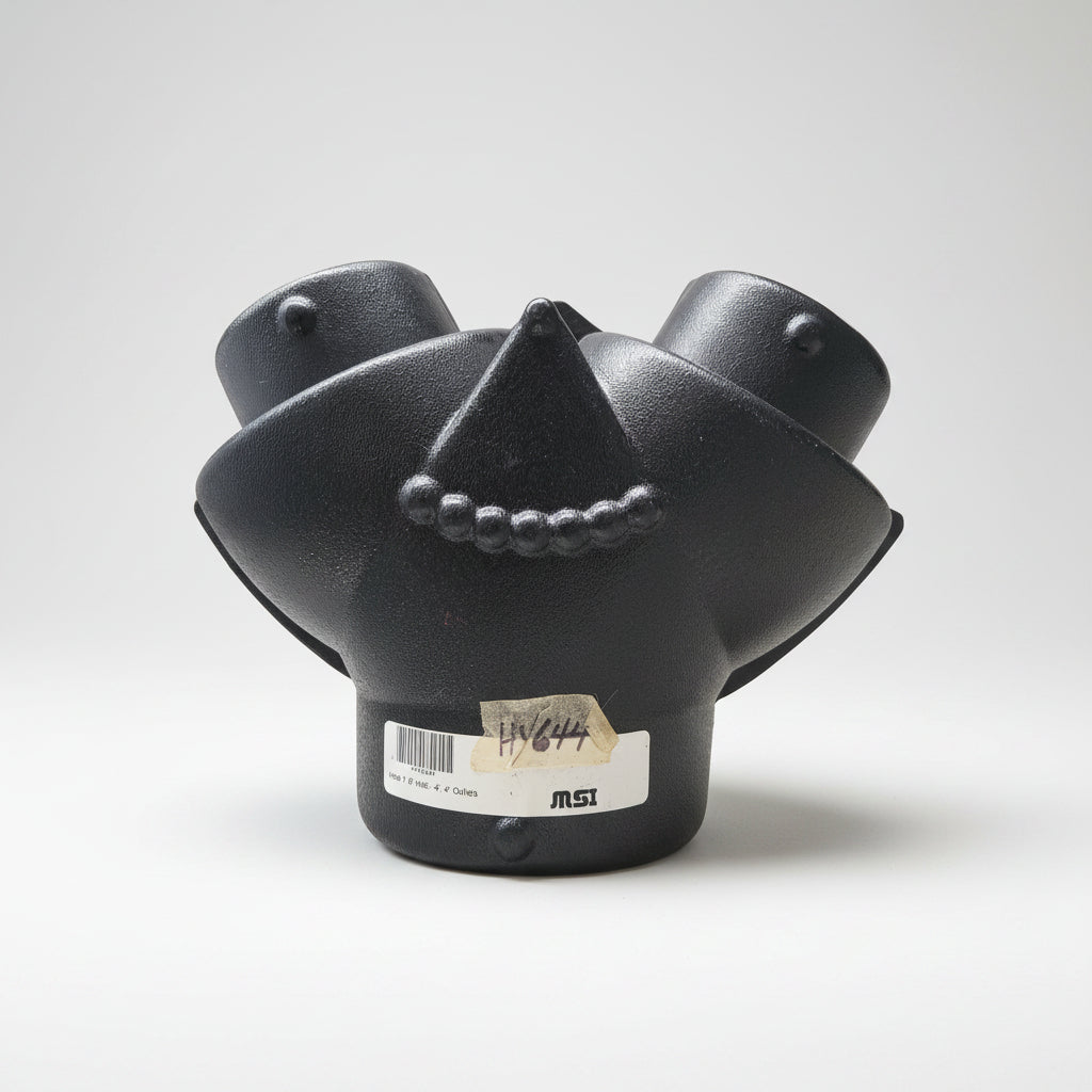 Hose Y 6"inlet, 4",4" outlets MSI HY644