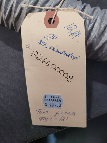 2" Non Ins Flex Duct Marine Air 226600008 CLOSE OUT  ONE 12 FT PIECE