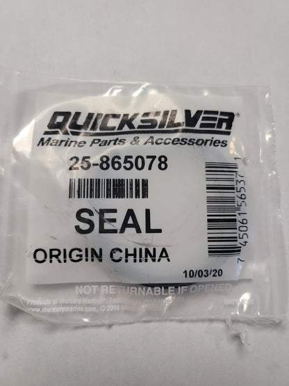 Seal, t-stat, Quicksilver 865078