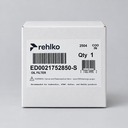 Kohler ED0021752850-S OEM Oil Filter