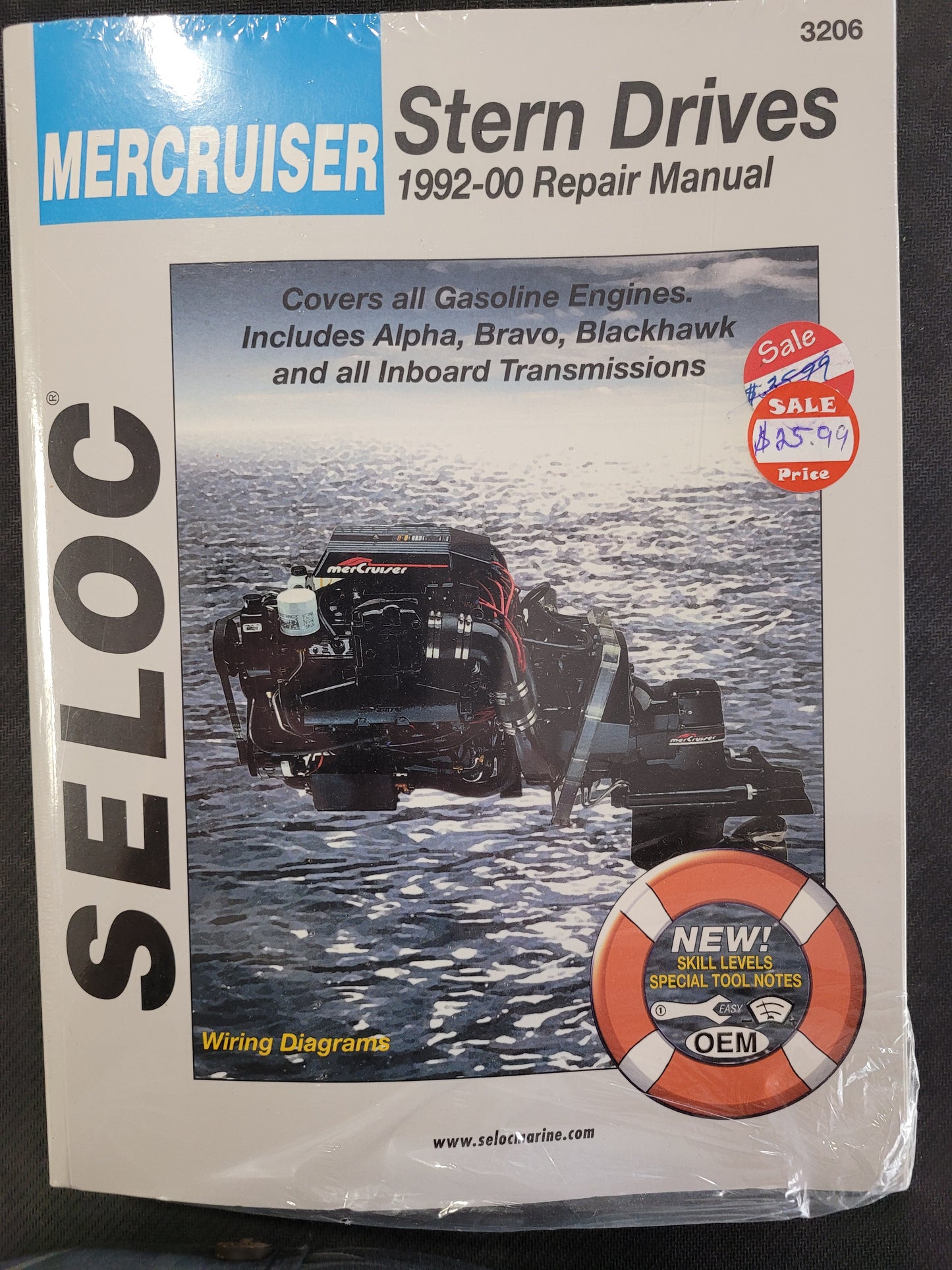 Mercruiser Repair Manual 1992-2000, Seloc 3206