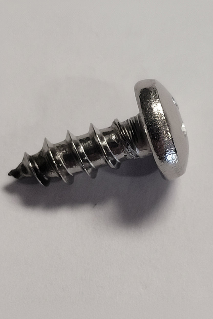 10x1/2" SS Pan Head Screw, 4-0187