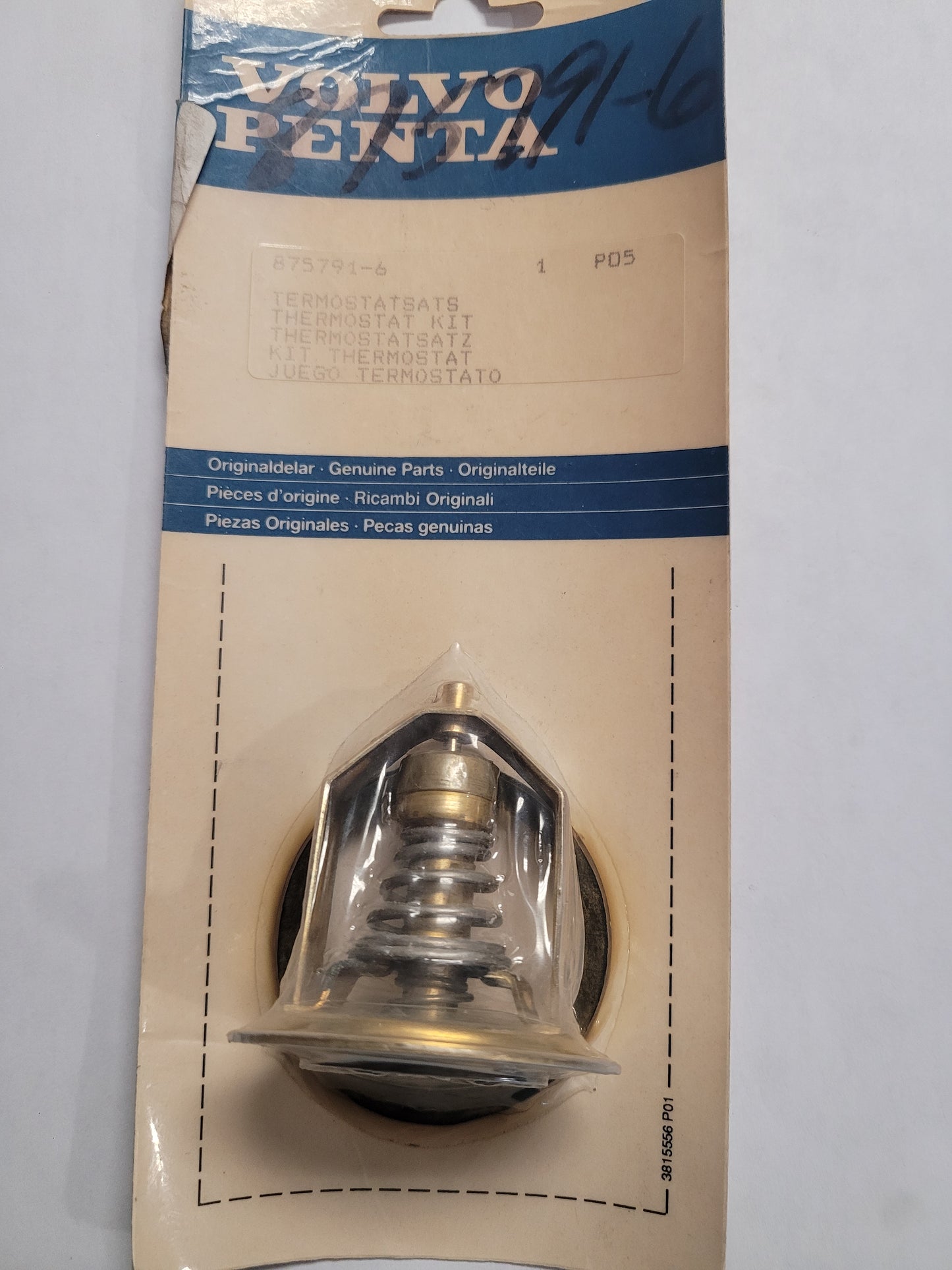 Thermostat Kit, Vintage, (NOS) Volvo 875791