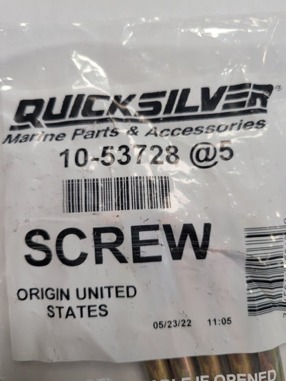 SM BLOCK EXH MANI BOLT, Quicksilver 53728