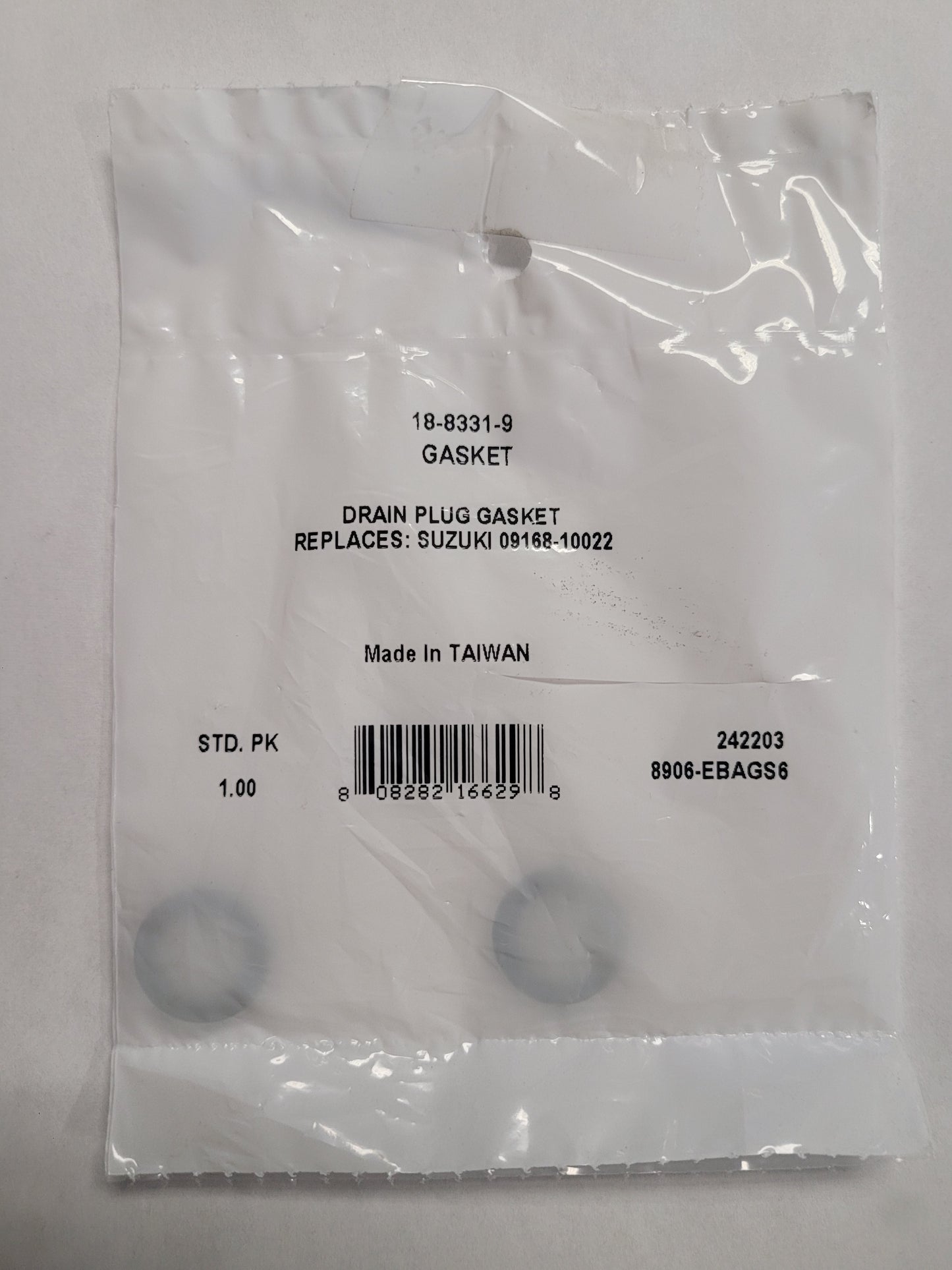 Sierra 18-8331-9 Drain Plug Gasket (each)