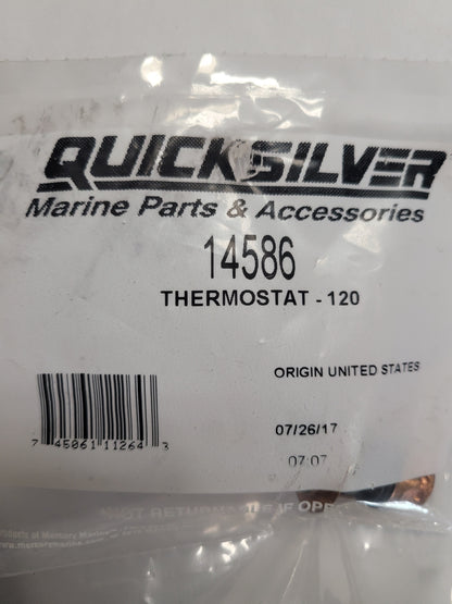 Thermostat Kit, 120 degree, Quicksilver 14586