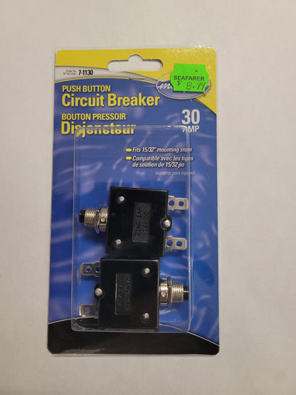 30a Circuit Breaker 2pk