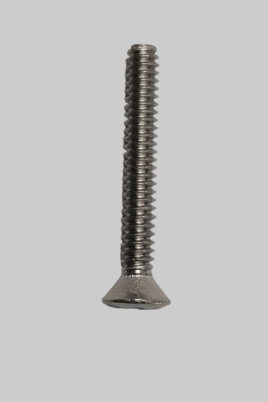 Machine Screw, Flat Head, SS, 10-24x1-1/4", 4-92312