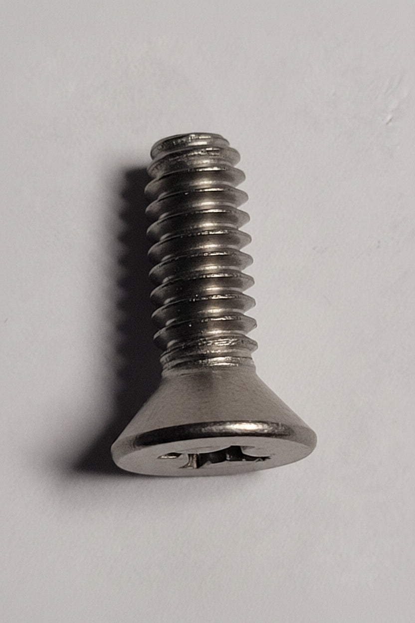 Machine Screw, Flat Head, SS, 1/4"-20x3/4", 00284
