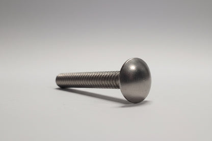 Carriage Bolt, SS, 1/4"-20x1-1/2", 4-1020