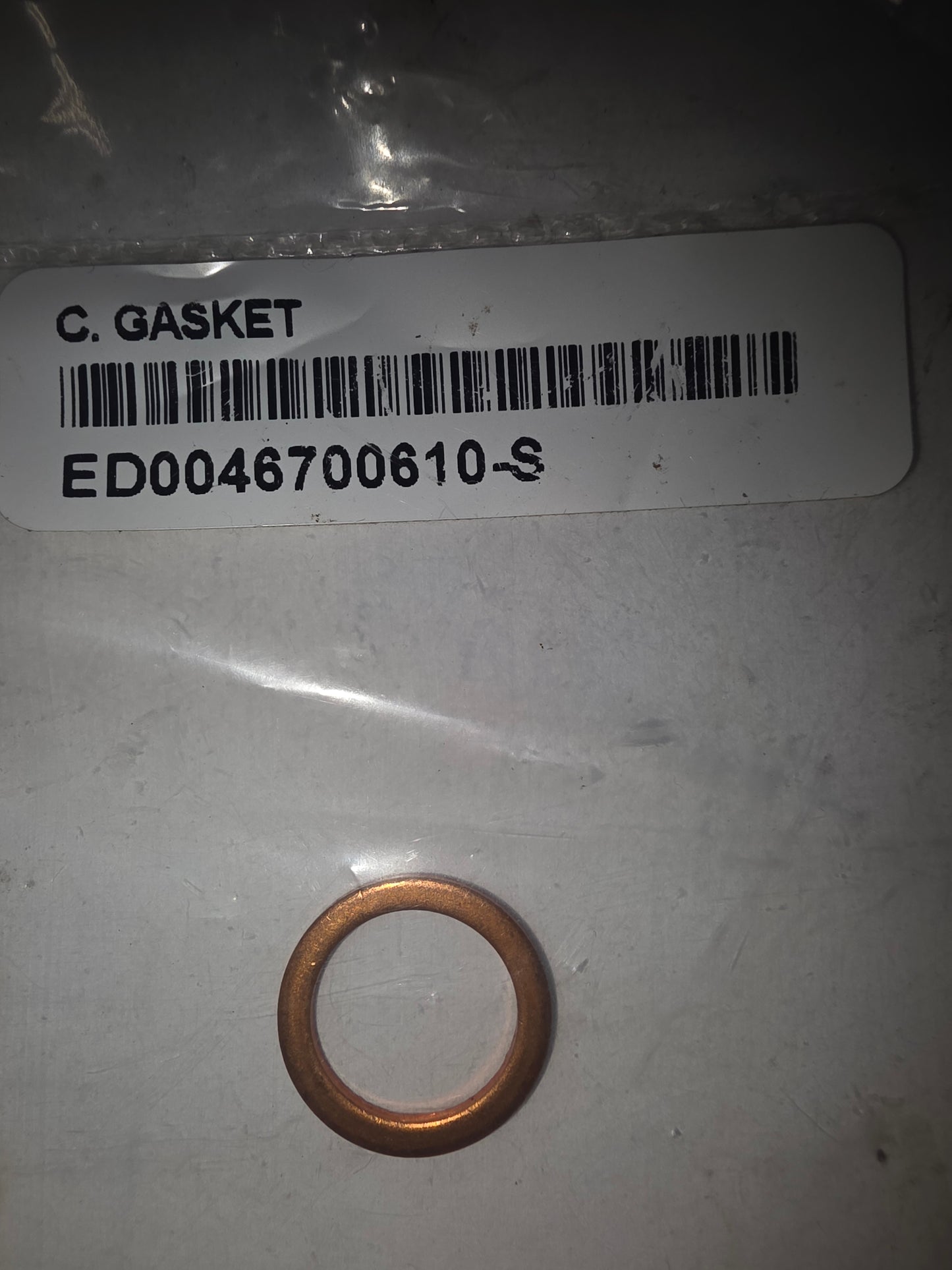 Kohler ED0046700610-S Gasket