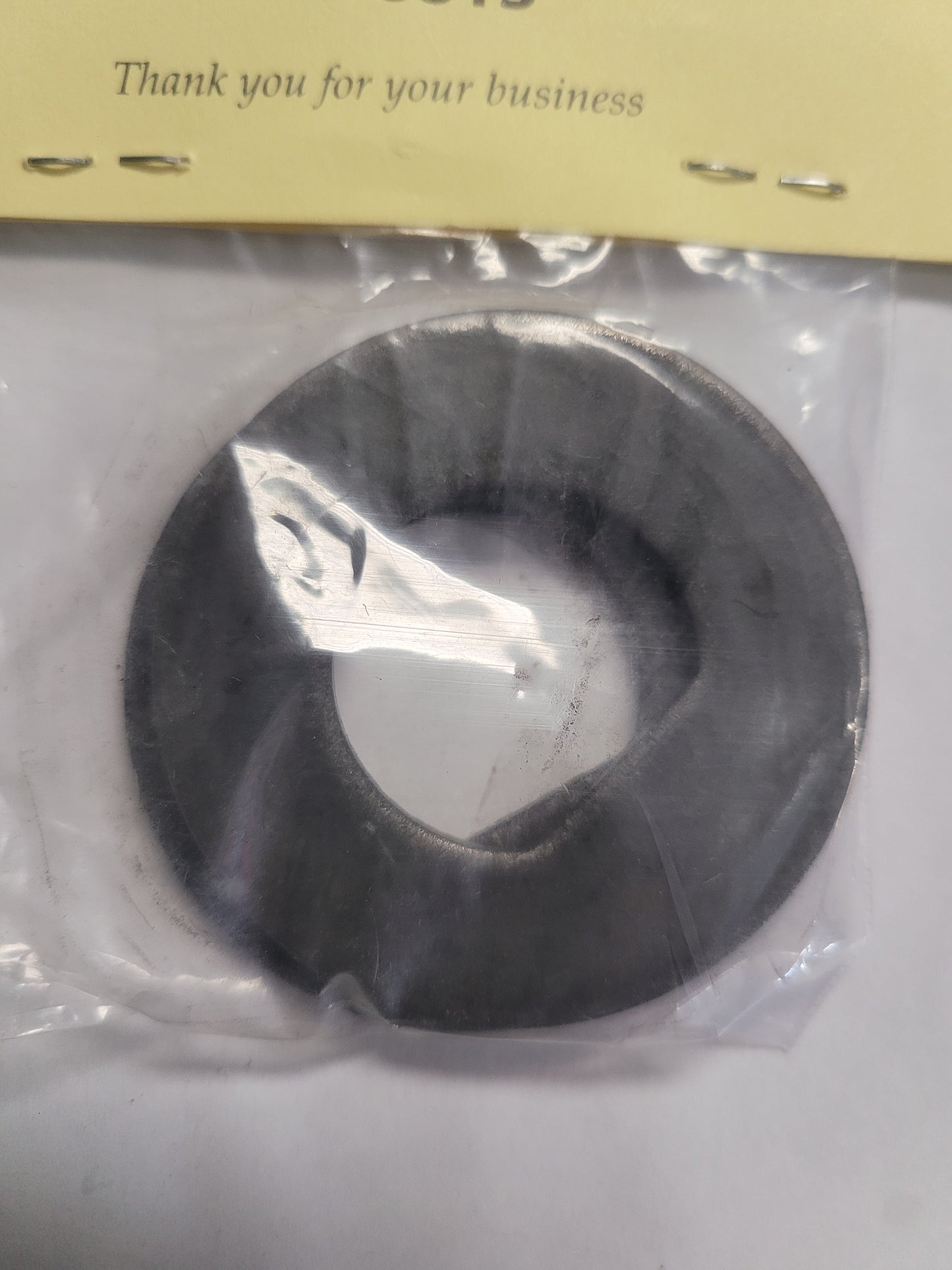 1" ID "D" type spindle washer (pr)