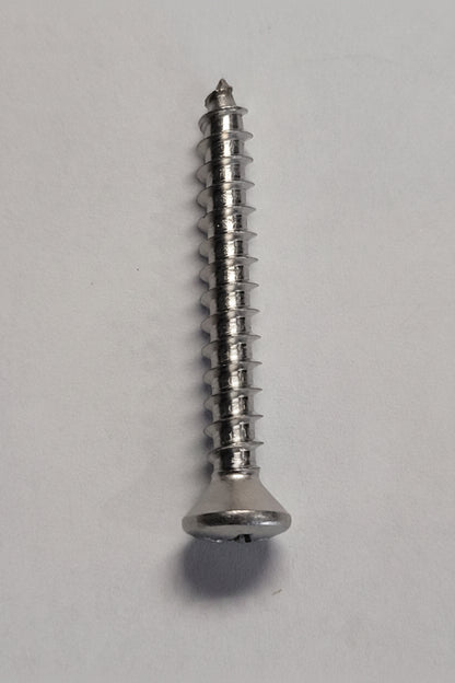 10x2" SS Oval Screw, 4-0248
