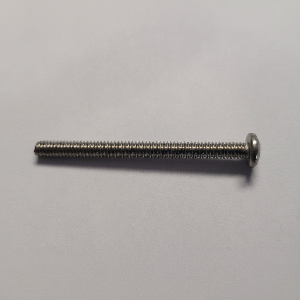 Machine Screw, Pan Head, SS, 8-32x2", 00457