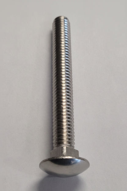 Carriage Bolt, SS, 3/8"-16x4", 4-1069