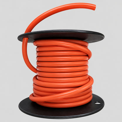 Primary Tinned Copper Wire, 8 AWG, Orange