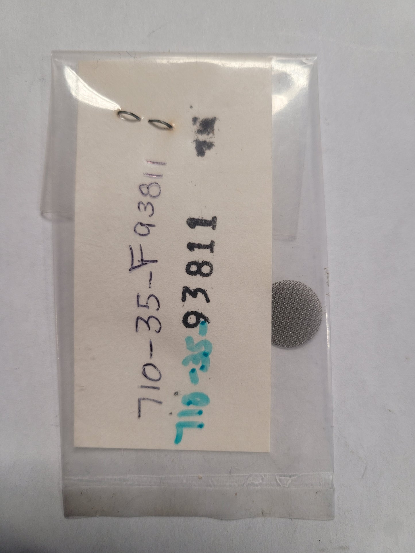 Screen, Cyl. Drain Reed Plate, 35-93811, (NLA) (NOS)