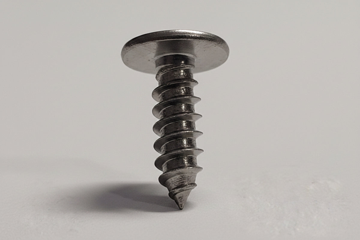 10x5/8" SS Trip Head Screws, 3814-10-5/8