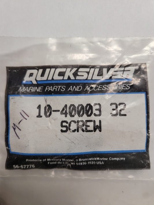 Screw, Quicksilver 4000332