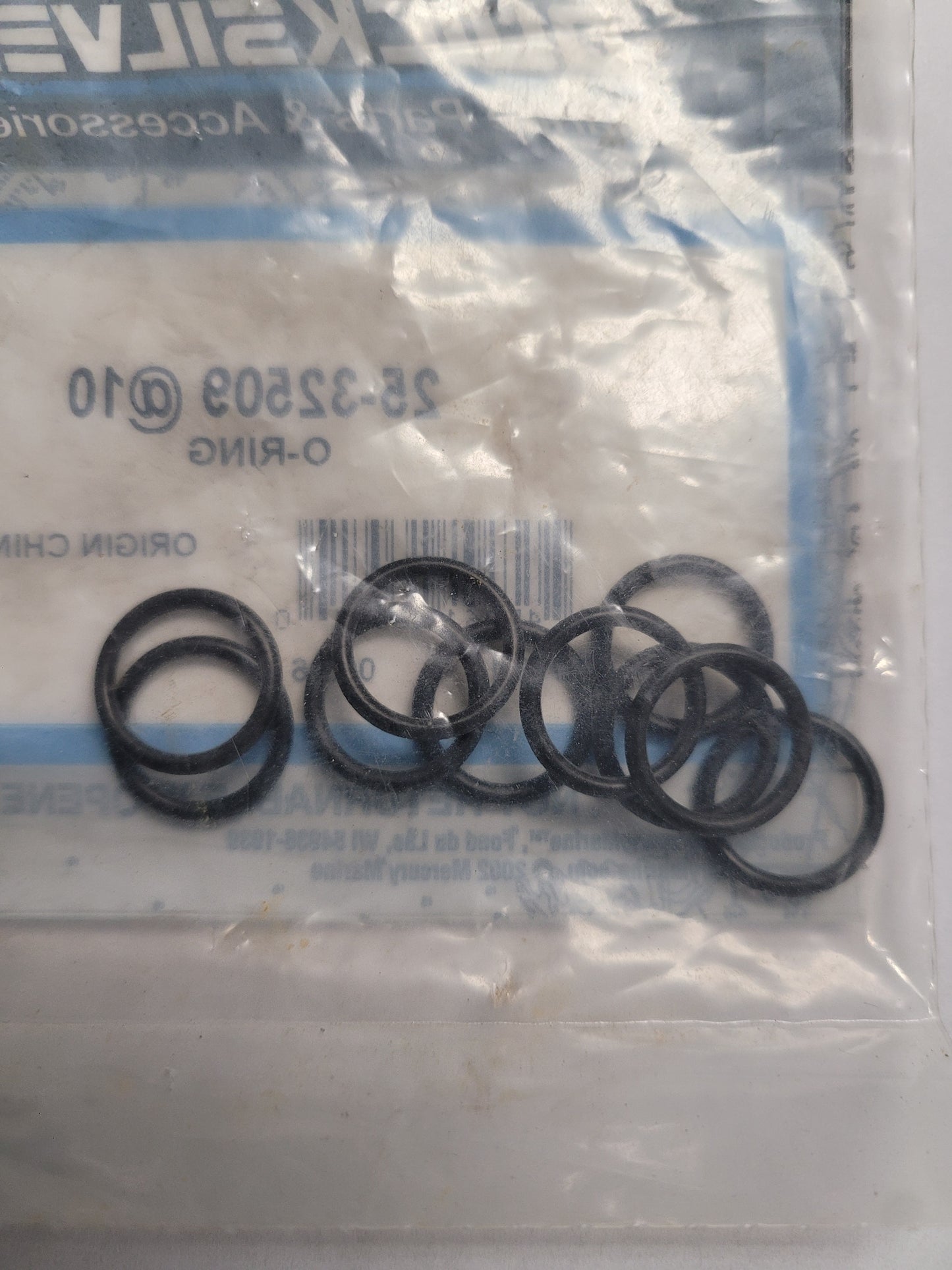 O-Ring, Crankcase Plug, Quicksilver 32509 (SOLD EACH)