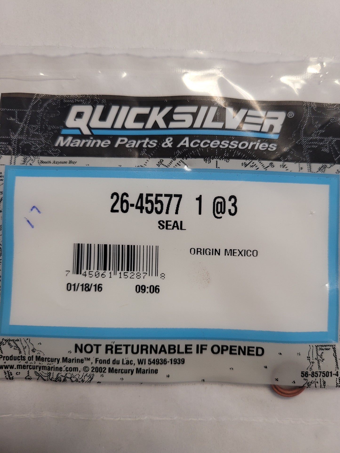 QUAD RING SEAL, 45577, (NOS)