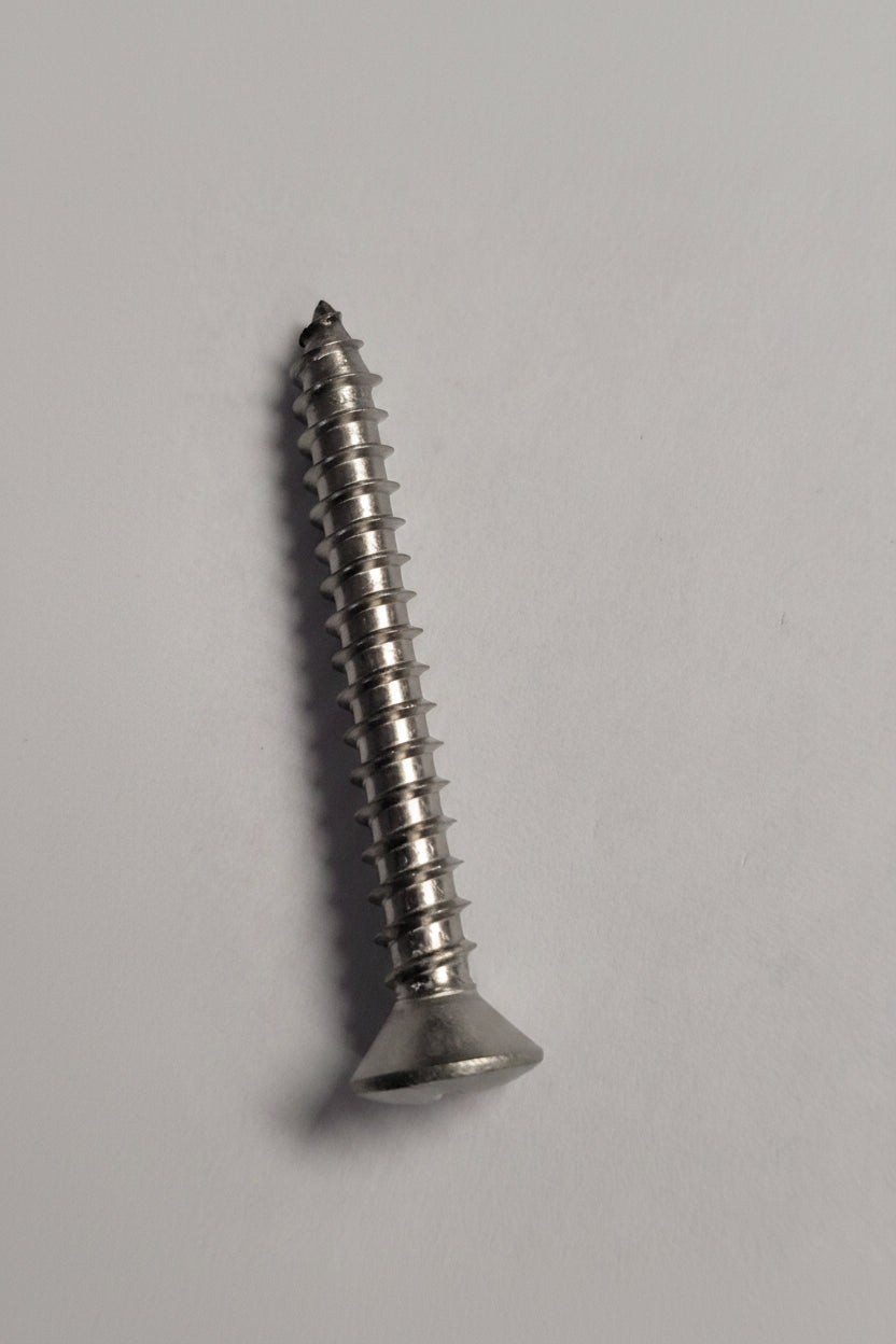 14X2" SS Oval Screw, 4-0268
